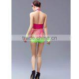 Supply Type Oem Service Women and Girls Fairy Latin Dresses-plum Tassels on the Belt thumbnail-3