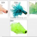 28CM * 25MTR Length Organza Roll Fabric Wedding Party Decor Chair Bows Table Runner Sash thumbnail-6