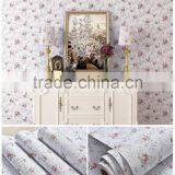 Modern Bedroom Warm PVC Flower Design Waterproof Wall Background Decoration Paper thumbnail-6