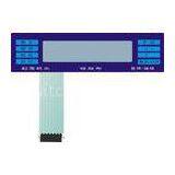 PVC / PC / PET Tactile Rubber Membrane Switch Corrosion Resistance Key-embossing