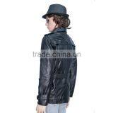 DOUBLE PRESS OFFICER LEATHER COAT SHEEP LEATHER thumbnail-5