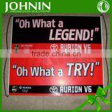 uv Printing Whole Sales Customized China Manufacturer Goal Logo Printing Pet Material Mini Roller Banner thumbnail-6