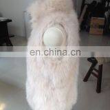 Ladies Fashion Fox Fur Vest With Hock thumbnail-2