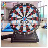 Inflatable dart board