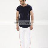 Fashion 100% Cotton Bussiness Plain Polo Mens Summer T Shirts thumbnail-1