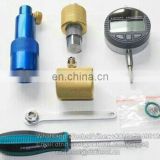 Removable travel measuring tools for 320D injectors