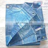 Eyelet and Rope Durable HDPE PE Tarpaulin