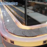 Sushi Conveyor Belt System 304 Stainless Steel Glare Conveyor Belt