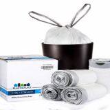 High Quality Trash Bag Plastic Disposable Drawstring Garbage Bags on Roll thumbnail-2