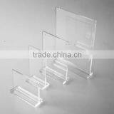Wall Mount Clear Acrylic Brochure Holder thumbnail-1