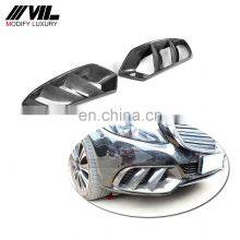 Carbon Fiber Front Bumper Air Vents for Mercedes Benz C180 C200 C300 W205 Sedan 2015-2018 thumbnail-1