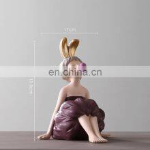 Nordic Style Girl Decoration Skirt Girl TV Cabinet Decoration thumbnail-2