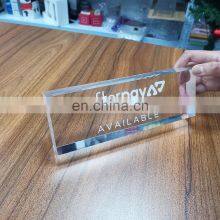 Acrylic Transparent Block Photo Block Logo Printing Customization thumbnail-5