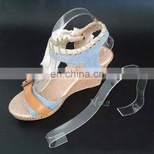 Custom Clear Acrylic Sandal Shoe Store Display Stand