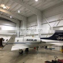 Modular Cheap Prefabricated Industrial Easy Assembly Steel Structure Small Aircraft Airplane Kit Hangar thumbnail-2