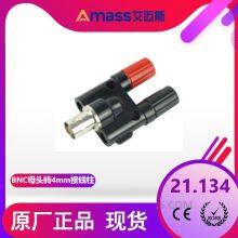 BNC Female With 2*4mm Stackable Binding Post 21.134 BNC Female Plug