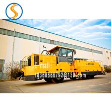 Railway stainless steel body freight car, highway and railway shunting locomotive