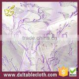 Wholesale Purple Roses Transparent Plastic Table Covering
