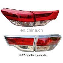 MAICTOP Car Accessories Taillight Led Tail Light for Highlander 2018-2020 Rear Light Lamp thumbnail-4