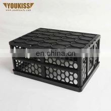High Quality Convenient and Practical Car General Square Black Trunk Storage Basket
