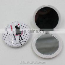 Pocket Mirror Small Plastic Folding Round thumbnail-2