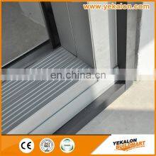 Professional Manufacturer Prefabricated Pivot Shed Door Storefront Alloy Frame Screen Glass Aluminum Sliding Door With Lattice thumbnail-2