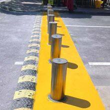 UPARK Roadway Safety Automatic Electromechanical Bollards With Integral DC 36V Wireless Remote Control Driveway Posts thumbnail-5