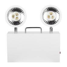 2×3W Wall Mounted Battery Backup Dual Head Twin Spot LED Emergency Light thumbnail-2