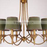 2016 New Wrought Iron Candle Chandelier Lamp ZH-6006 thumbnail-6