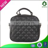 fashion diamond lattice shoulder bag women cosmetic bag