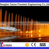 Project large scale music dancing floor fountain in big square