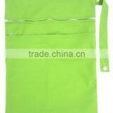 AnAnbay Reusable Baby Cloth Diaper Bags Solid Color Wet Bag thumbnail-4