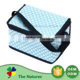 High End Handmade Recyclable Shopping Curved Bottom Corners Non Woven Laminate Ice Bag thumbnail-4