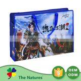 Customized Logo Non Woven Foldable Freezer Zipper Ziplock Bag Plastic thumbnail-3