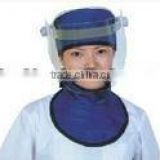 lead breast protection, lead hats, lead scarfs