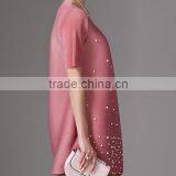 Long Sleeve T-shirt Dress Lycra Spandex Dresses Loose Fitting Dress thumbnail-4