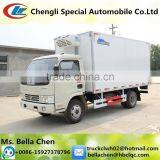 95HP DONGFENG cold storage truck, Temperature -18 to -5 degree