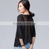 Woman Sweater Short Sleeve Spring & Summer Cool Pullover thumbnail-2