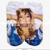 Fashion Sexy Women Anklet High Quality 3d Digital Full Print Colorful Ankle Socks Sports Unisex Custom Hot Sale Stretch Spandex thumbnail-2