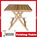 Hot Popular Outdoor Furniture Picnic Folding Table/Small Wooden Folding Table thumbnail-1