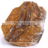 Natural Yellow Tiger Eye Stone Rough Gemstone