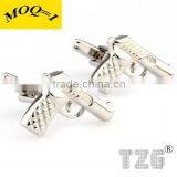 Fashion Stainless Steel Handgun Cufflink