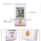 FDA Approved Blood Glucose Meter no Code USB Cable New Blood Glucose Meter Value+ thumbnail-4