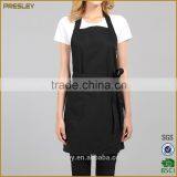 Promotional Cooking Cotton Apron Cutomized Logo Kitchen Apron Wholesale thumbnail-2