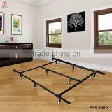 Mattress Foundation Adjustable Full/Queen/King Platform Metal Bed Frame thumbnail-1