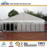 20x35m Solid Glass Wall Marquee Tent thumbnail-1