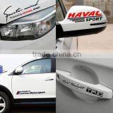 Hot Selling Outdoor Customized Color Changing Decals and Lighted Car Decals,Waterproof Die Cut Clear Sticker ---DH20282