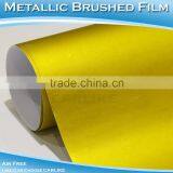 CARLIKE Imported Glue Chrome Metallic Film Brushed Vinyl Car Wrap thumbnail-3