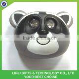 Soft Pvc Animal Coon Mini Headlamp