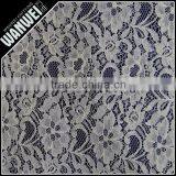 White and Black Voile Plied Yarn Pressure Yarn Tricot Cotton Nylon Viscose Fabric for Trend Clothing Wholesale thumbnail-2